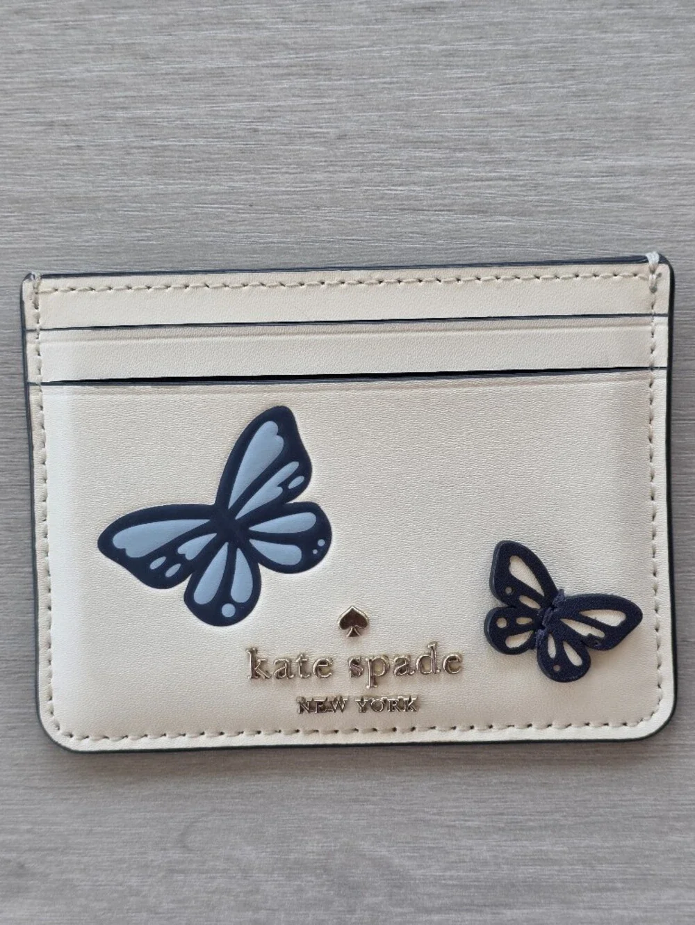 kate spade Small Slim Butterfly Card Holder